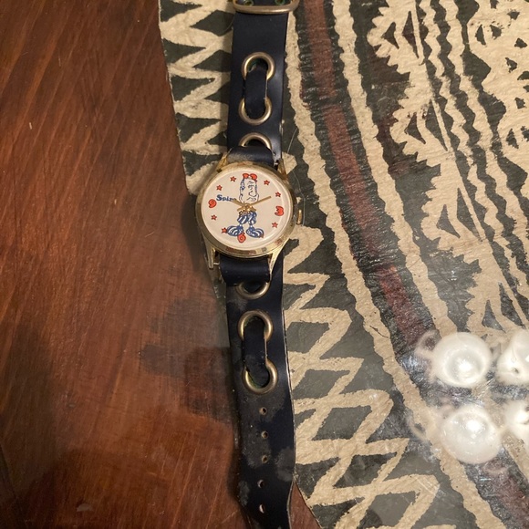 Spiro Agnew (Swiss) Manual wind 1-jewel character wristwatch. - Picture 2 of 7